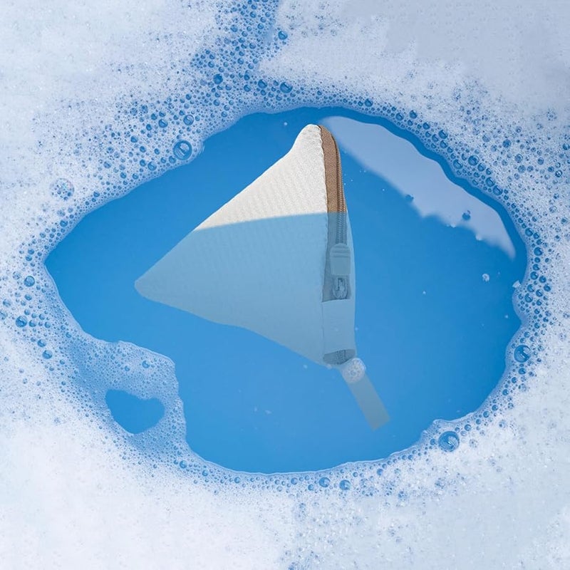 BESPORTBLE 3 قطع أكياس غسيل صغيرة شبكية حقيبة شبكية من البوليستر للأنسجة الحساسة الجوارب الأحذية - Image 4